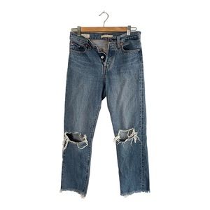 Levis wedgie straight size 25